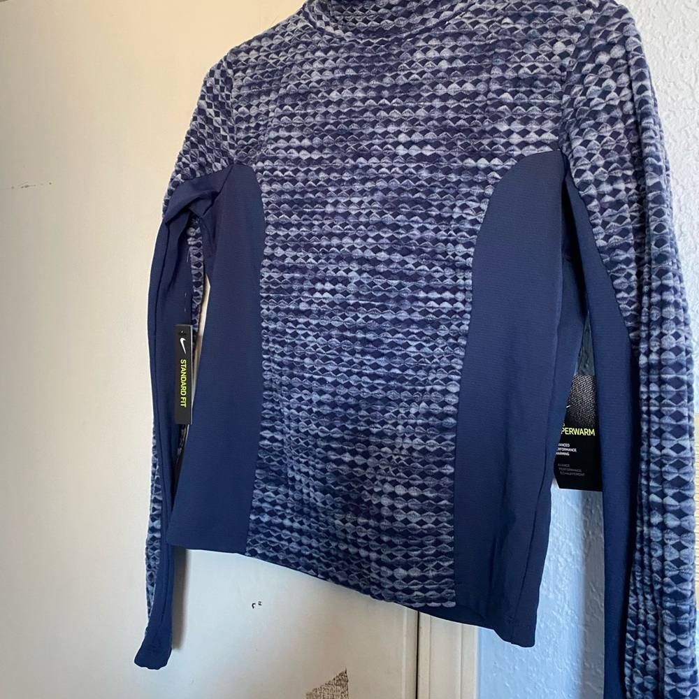 Nike performance cowl neck pullover